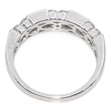 14k White Gold 1.04tcw Diamond Band