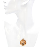 Vintage Yellow Gold Masonic Pendant with Diamonds and Moonstone Face