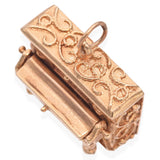 Vintage Yellow Gold Piano Charm