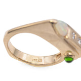 Retro Yellow Gold H.Stern Multi Gemstone Ring