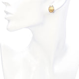 1993 Tiffany and Co. 18K Yellow Gold and Sterling Silver Scarab Beetle Earrings