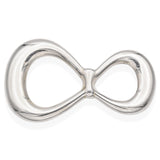 Tiffany & Co. Elsa Peretti Infinity 925 Sterling Silver Belt Buckle