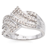 10K White Gold 1 Carat Total Diamond Ring