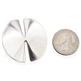 Nanna Ditzel For Georg Jensen Denmark #337B Sterling Silver Lilypad Brooch Pin