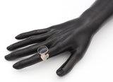 Joachim S'paliu Sterling Silver Black Onyx Signet Ring