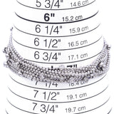 Sonia Bitton 14K White Gold 1.12 TCW Diamond Multistrand Ball Chain Bracelet