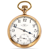 Ball Official Standard Railroad Approved 25 Year Case 21 Jewel Pocket Watch