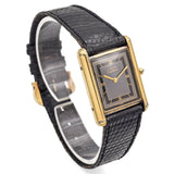 Vintage Must De Cartier Tank Vermeil Quartz Women's Watch