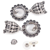 Estate 925 Sterling Silver Jhumka Bell Earrings