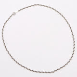 Estate Japanese 950 Platinum Chain Necklace 17 Inches