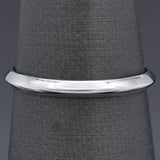 白金 Platinum 2 mm Wedding Band Ring Size 6.25