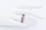 Lot of 2 Sterling Silver Day and Night & 0.78 TCW Diamond Flip Rings