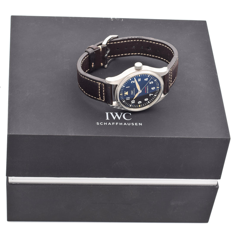 IWC Schaffhausen Spitfire Ref 3268 Pilot’s Automatic Watch 39mm Box & Book