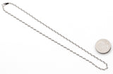 Estate Japanese 950 Platinum Chain Necklace 17 Inches