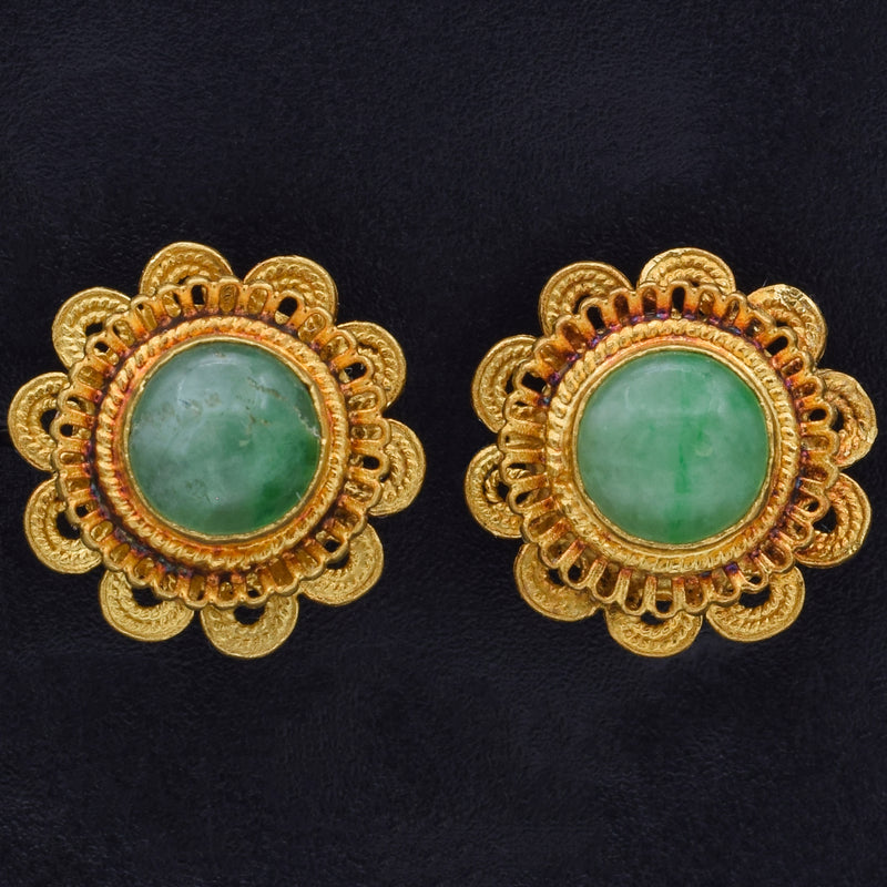 Antique Blackamoor Earrings Gold Dangle | Eredi Jovon Venice