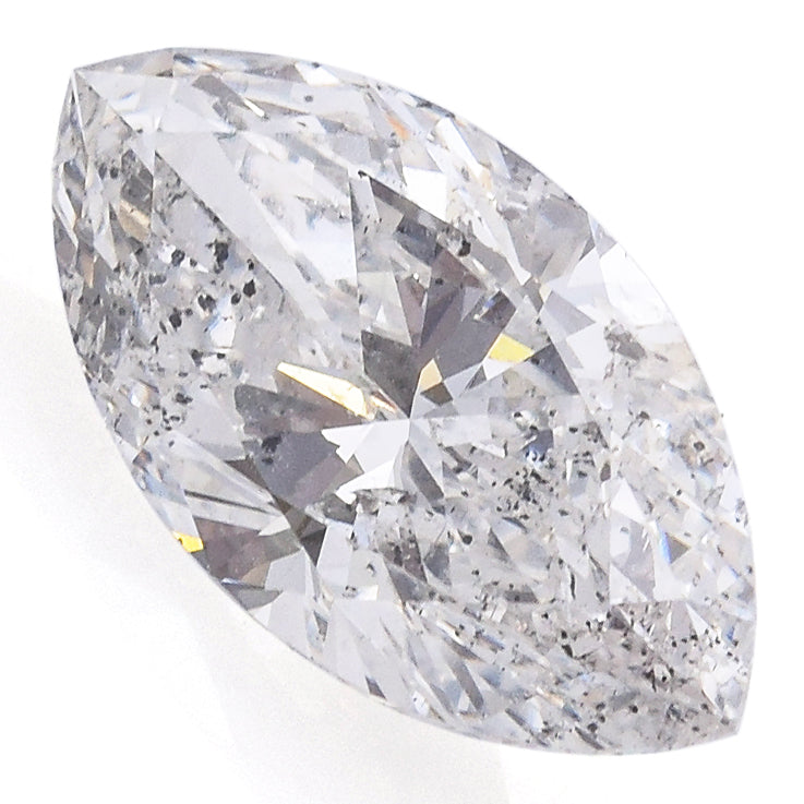 GIA Certified Loose 1.84Ct F I1 Marquise Brilliant Diamond 12.08 x 6.36 x 4.02mm