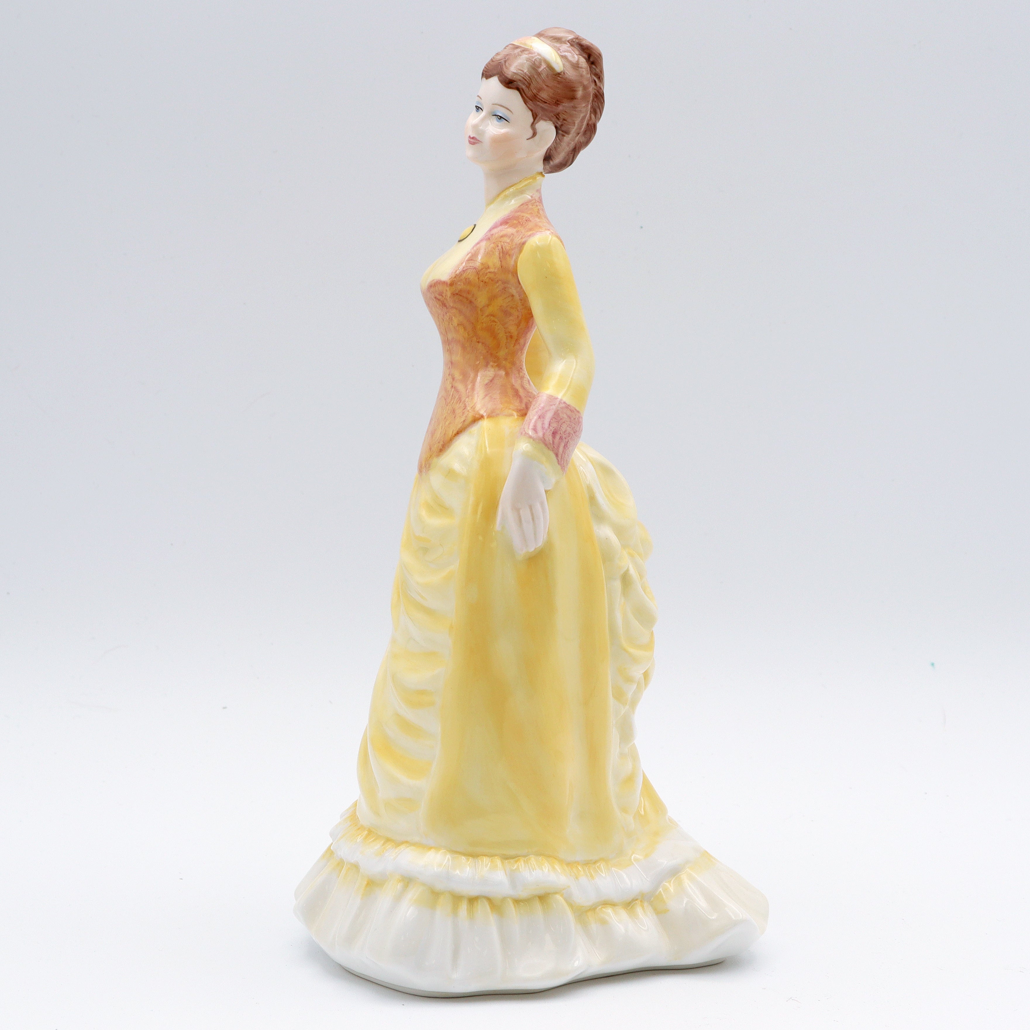 Coalport England Ladies of Fashion "Annabelle" Hand-Painted Bone China Figurine