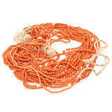 New Old Stock Vintage Mediterranean Coral Beads