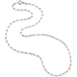 Estate Japanese 白金 Platinum Chain Necklace