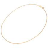 Uno a Erre Vintage 18K Yellow Gold 1.30 mm Chain Necklace 16 Inches