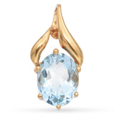 Vintage H. Stern 18K Yellow Gold 1.62 Ct. Aquamarine Pendant