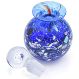 Designer Murano Art Glass Perfume Bottle Decanter with Stopper