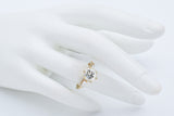 GIA 2.04 Ct Round Brilliant O-P SI2 Center Diamond 14K Yellow Gold Ring 2.36 TCW