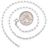 Estate Japanese 白金 Platinum Chain Necklace