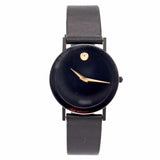 Movado Museum Ultra-Thin 87-40-882N Black Dial Men's Quartz Watch, 30mm