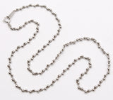 Estate Japanese 950 Platinum Chain Necklace 17 Inches