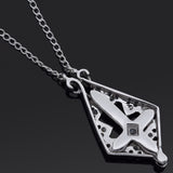 Estate 14K White Gold 0.22 TCW Diamond Interchangeable Cross Pendant Necklace