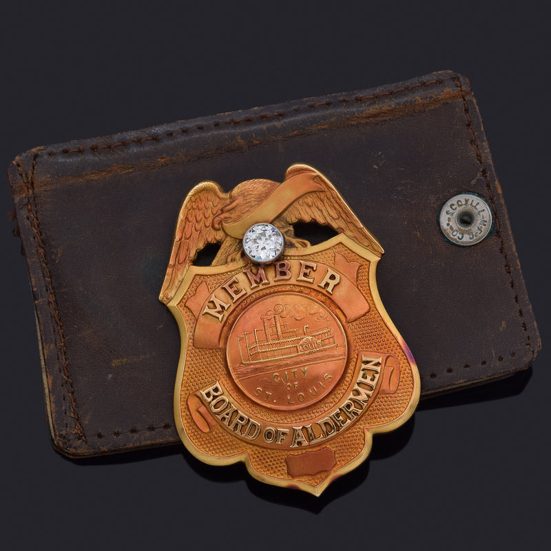 St Louis Police Badge Wallet