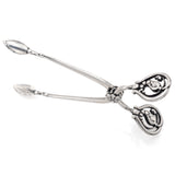 Antique 1920s Georg Jensen Sterling Silver Blossom Sugar Tongs