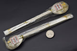 BOVIUM Korean 990 Pure Silver & 24K Gold Turtle Inlay Spoon Chopstick 4 Pc Set