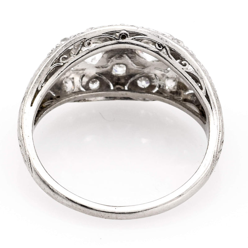Art-Deco Sapphire & Diamond Ring | Engagements | Jewels of St Leon