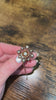 Antique 14K Yellow Gold 1.45 TCW Diamond Brooch Pin