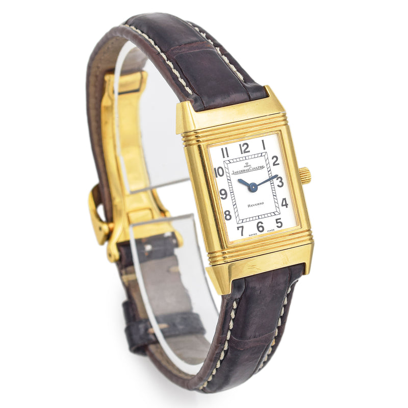 Jaeger LeCoultre Reverso Tribute Steel Burgundy 45.6mmX27.4mm 214.8.62 –  Collectors Watches
