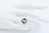 Antique 14K Yellow Gold Carnelian Cameo Band Ring Size 5.25